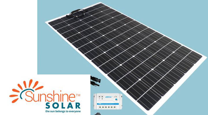 Sunshine Solar Panels For Caravans and Motorhomes